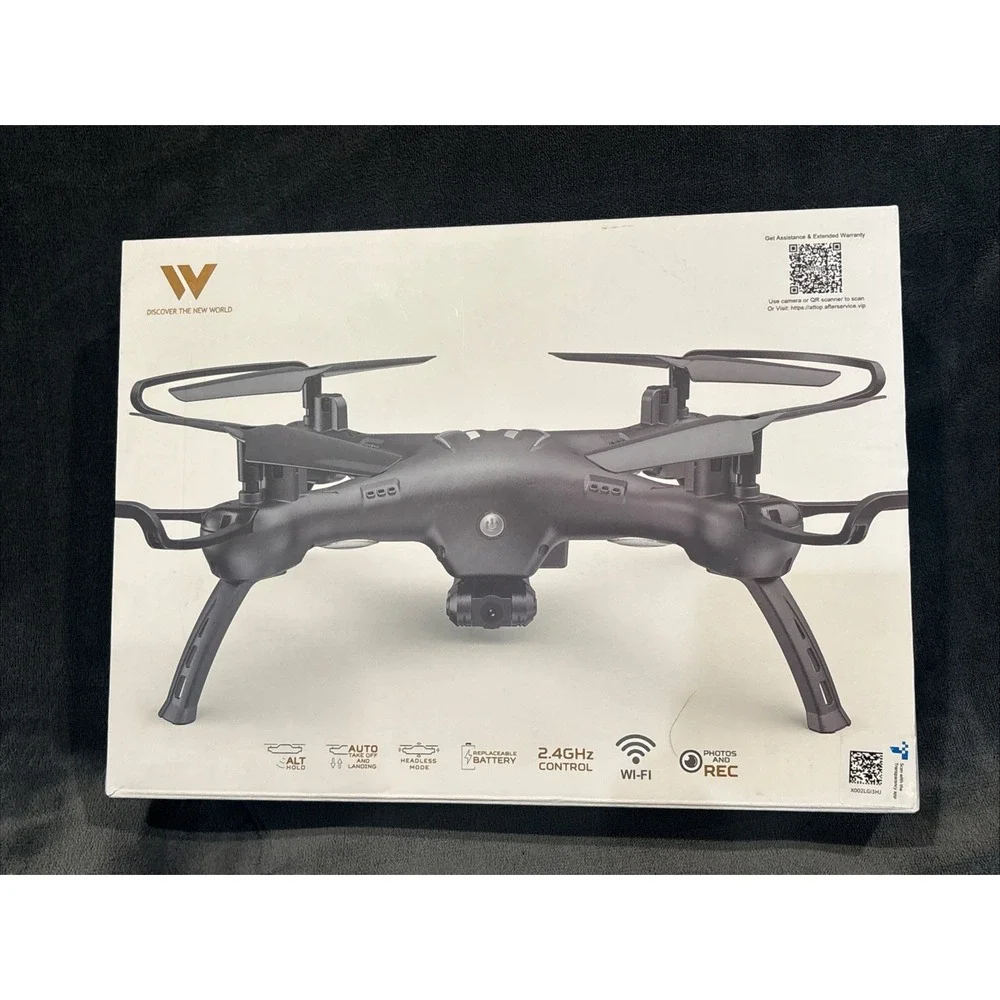 ATTOP W10 Drone with Camera 1080P HD- New